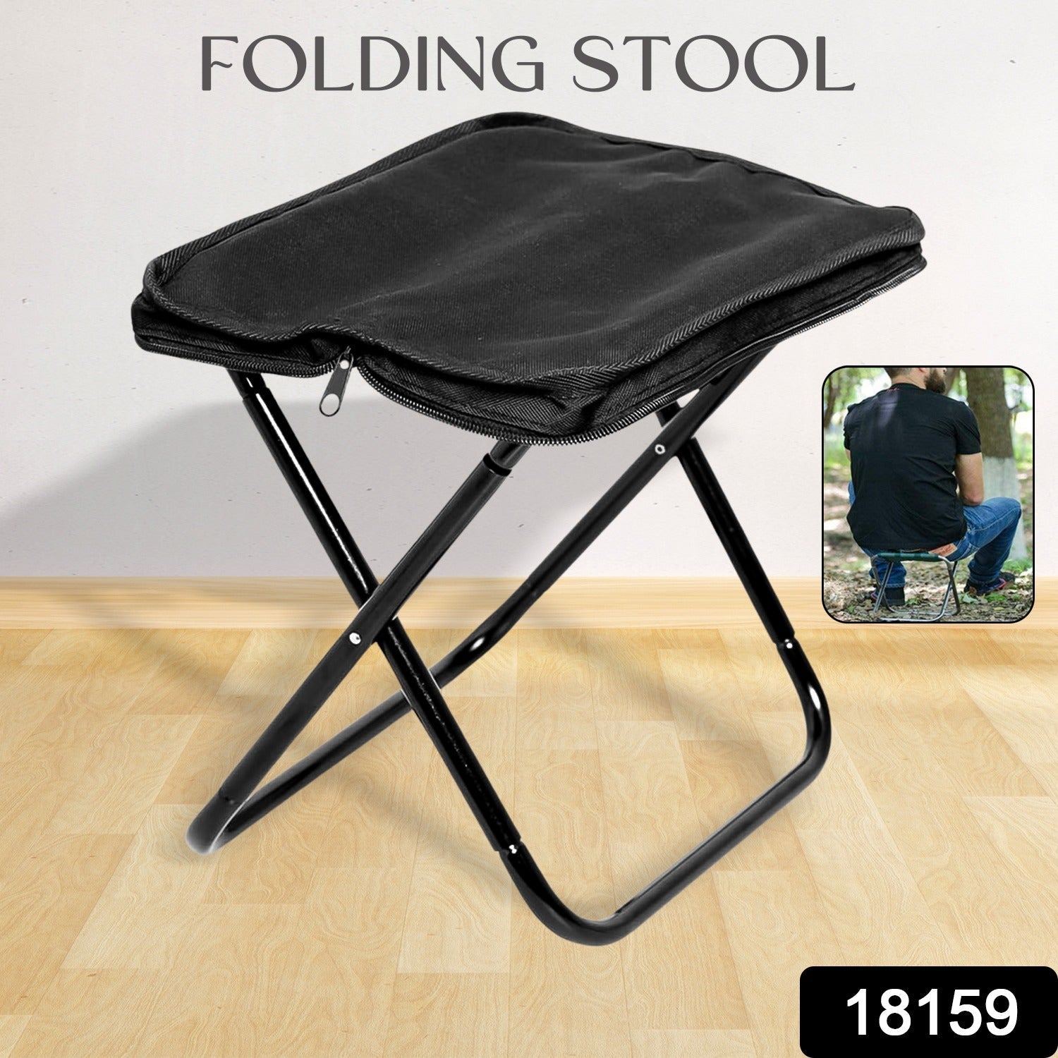 Folding Camping Stool Collapsible Camp Stool Portable Seat Travel Little Stools (1 Pc) Folding Camping Stool Collapsible Camp Stool Portable Seat Travel Little Stools (1 Pc)